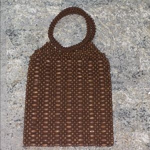 Handmade beaded purse